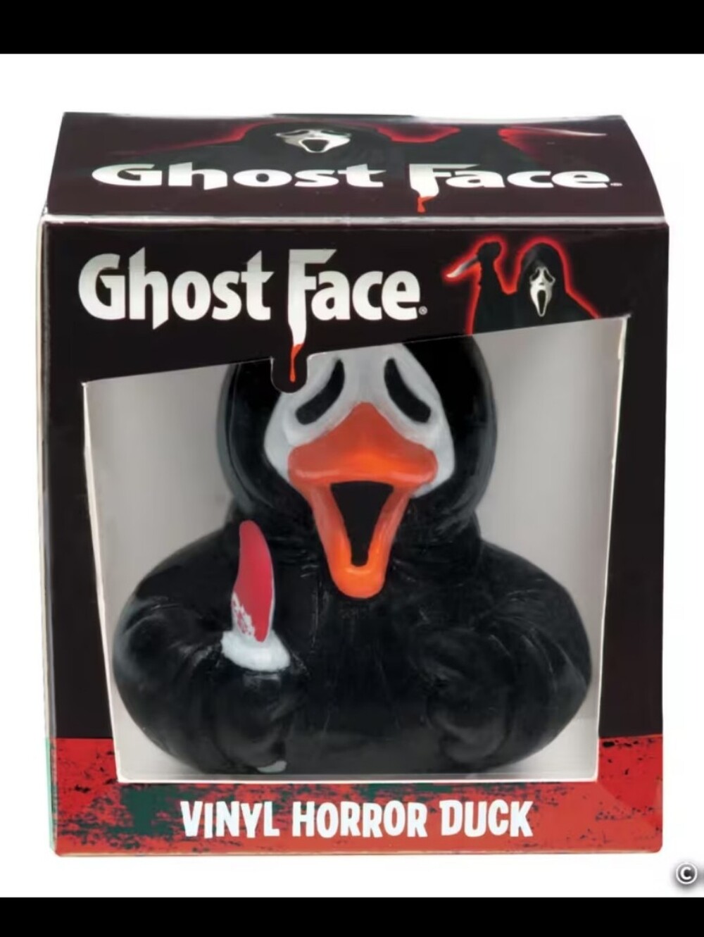 Scream Ghost Face Collectible Horror Rubber Duck